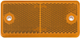Narva Reflector Rectangle Amber 40 x 90mm - 2 Pce