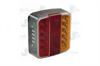 ARK LED SQUARE COMBINATION LAMP 12V/2