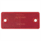 Narva Reflector Rectangle Red 40 x 90mm - 50 Pce