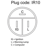 OEX Alternator 12V 80A Denso Style