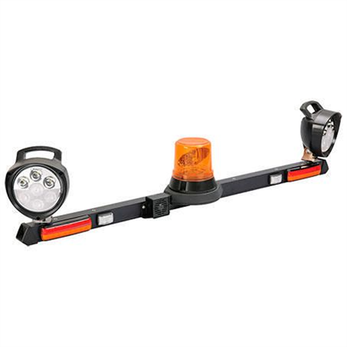 Narva MINE BAR AMBER HI OPTIC LED BEACON LED WORKLAMP W/HANDLE STIR REVERSE