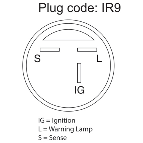 OEX Alternator 12V 50A Hitachi Style