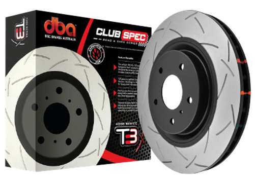 DBA FRONT BRAKE ROTOR FORD TICKFORD BRAKE 1998-SLOTTED DBA Disc Brake Rotor