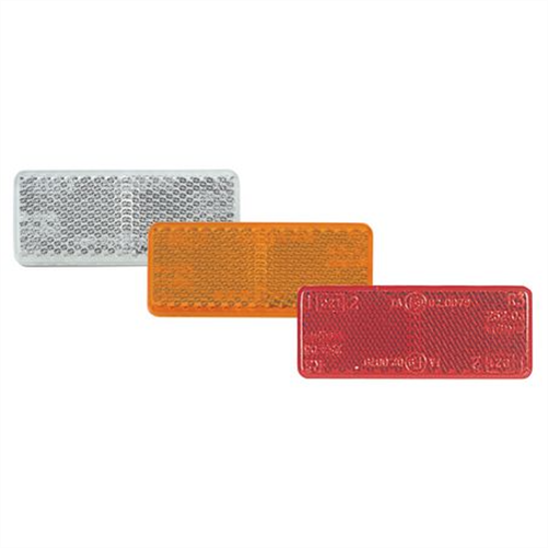 Narva Reflector Rectangle Clear 28 x 70mm - 2 Pce