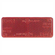 Narva Reflector Rectangle Red 28 X 70Mm - 50 Pce