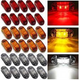 ARK LED RED/AMBER MARKER 12V/24V SET