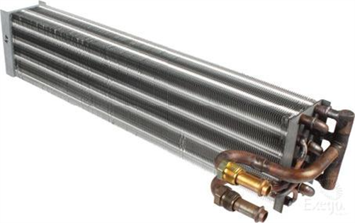 REDDOT CORPORATION Evaporator Core Tube and Fin Inlet Fitting #8 MOR Outlet Fitting #8 MO