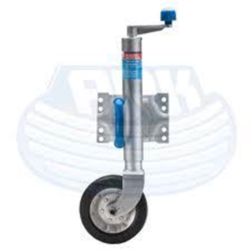 JOCKEY WHEEL 8 INCH STEEL RIMMED JW8SUHD