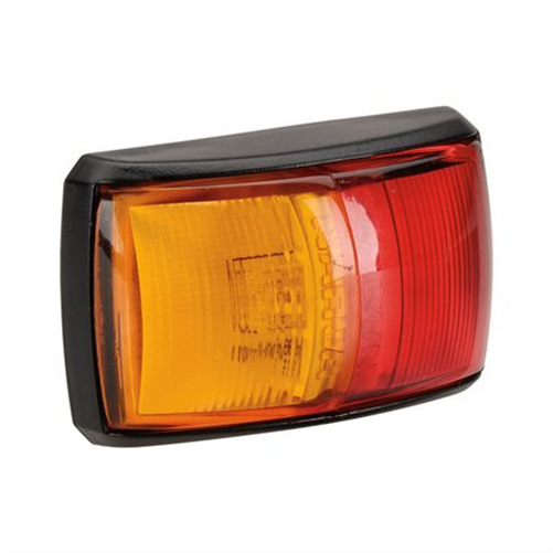 SIDE MARKER LIGHT RED/AMBER LED 9 TO 33V 91402BL