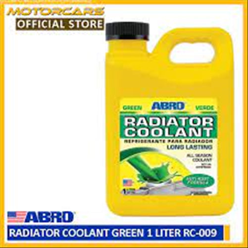 ABRO RADIATOR COOLANT GREEN (USG) 3.78L