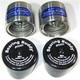 ARK BEARING PROTECTOR CHROME SET OF 2