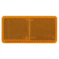 Narva Reflector Rectangle Amber 44 x 94mm - 2 Pce