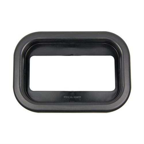 LED AUTO LAMPS LED STEEL FLANGE BLACK