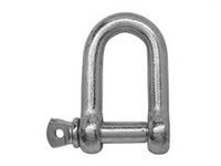 ARK DEE SHACKLE 12MM GALVANISED BLIST