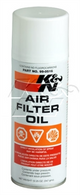 K&N Air Filter Oil 350ml Spray