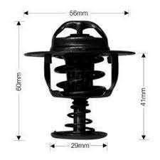 DAYCO THERMOSTAT 56MM 82 DEGREES C - 180 DEGREES F DT57A
