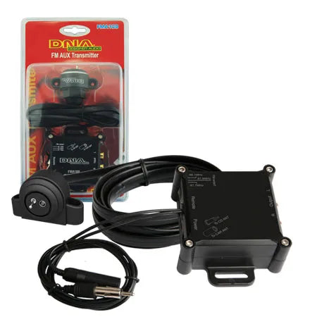 Wireless Bluetooth FM Transmitter & Modulator | Hands-Free Calling, MP3, AUX 3.5mm Input, USB Charger