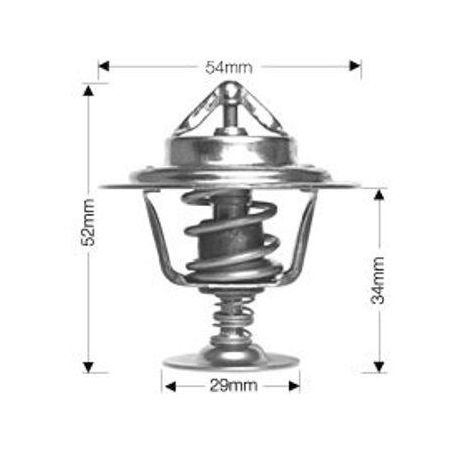 DAYCO THERMOSTAT 54MM 82 DEGREES C - 180 DEGREES F DT18A