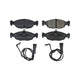 RDA GP MAX LOW METALLIC BRAKE PAD SET DAEWOO HOLDEN JAGUAR RDB1275