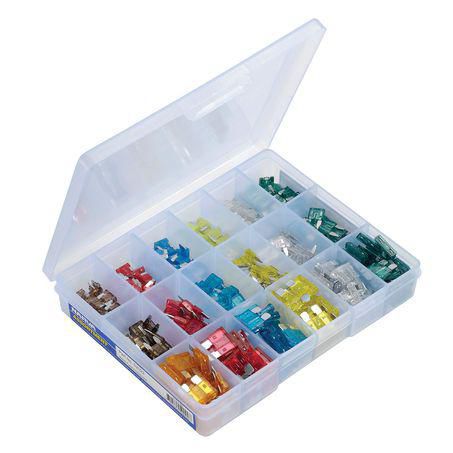 Narva Standard, Mini & Micro Blade Fuse Assortment Kit - 300 Pieces