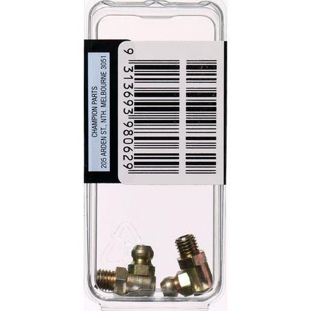 CHAMPION AUTO PARTS Champion Grease Nipple 1/4in. UNF 90 Degree BH062