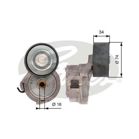 GATES DRIVEALIGN TENSIONER UNIT 38559