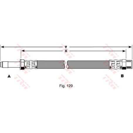 TRW Brake Hose Rear