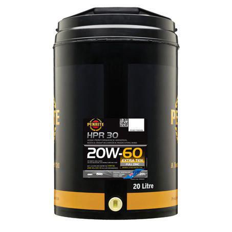 Penrite HPR 30 20W-60 Engine Oil 20L HPR30020