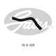 Gates Moulded Heater Hose 02-0200