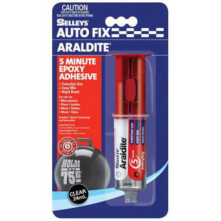 Selleys Autofix 5 Minute Araldite 24ml AF01