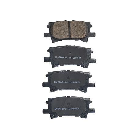 RDA GP MAX LOW METALLIC BRAKE PAD SET LEXUS MERCEDES-BENZ TOYOTA RDB1975