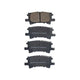 RDA GP MAX LOW METALLIC BRAKE PAD SET LEXUS MERCEDES-BENZ TOYOTA RDB1975