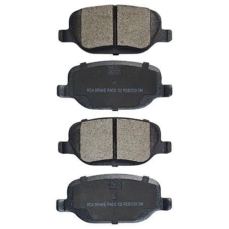 RDA BRAKES RDA GP Max General Purpose Low Metallic Brake Pad Set RDB2129