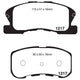 RDA BRAKES RDA Phantom Ceramic Brake Pad Set RDC1380