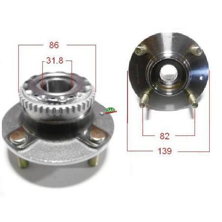 SAS AUTO PARTS SAS Wheel Hub HA5065A