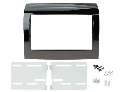 Metra 95-9222B Gloss Black Double DIN Dash Kit | 2014-2021 Fiat Ducato (X290)