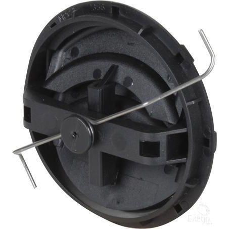 REDDOT CORPORATION Louvre Round Black Plastic