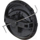 REDDOT CORPORATION Louvre Round Black Plastic