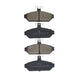RDA GP MAX LOW METALLIC BRAKE PAD SET FORD FAIRMONT FALCON RDB1075