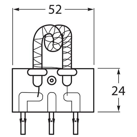 Hella Strobe Tube 12 To 48V - 1 Pce XN451