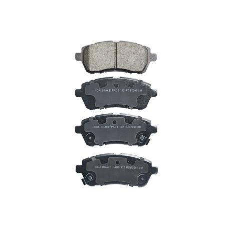 RDA GP MAX LOW METALLIC BRAKE PAD SET DAIHATSU FORD MAZDA SUZUKI RDB2091