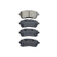 RDA GP MAX LOW METALLIC BRAKE PAD SET DAIHATSU FORD MAZDA SUZUKI RDB2091