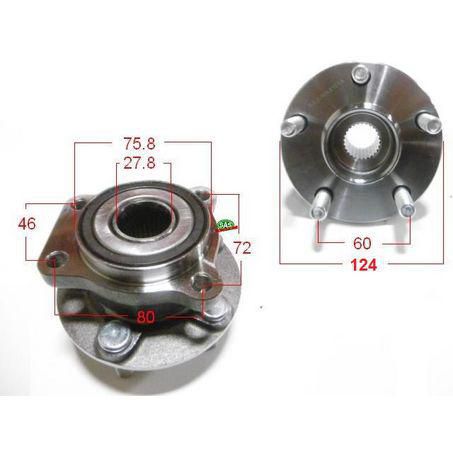 SAS AUTO PARTS SAS Wheel Hub HA5101A