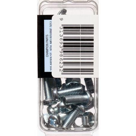 CHAMPION AUTO PARTS Champion Machine Screw & Nut Pack 6 x 16mm 6 x 16mm BH623