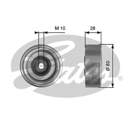 GATES DriveAlign Idler Pulley 36778