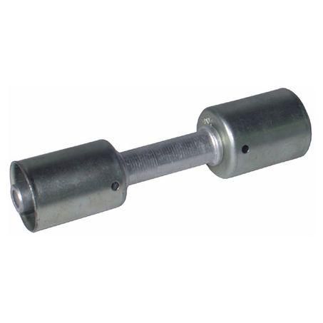 Atco Aluminium Fitting # 8 Splicer Beadlock Step Up #10 Straight BLX6106