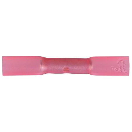 OEX Crimp Terminal Joiner Red Cable Size 2.5-3mm Heat Shrinkable 50 Pce