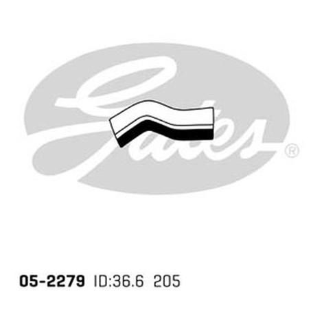 Gates Radiator Hose Upper 05-2279