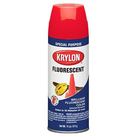Krylon Fluro Hot Pink Paint 311g KRY 3105