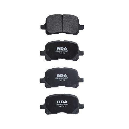 RDA BRAKES RDA GP Max General Purpose Low Metallic Brake Pad Set RDB1392